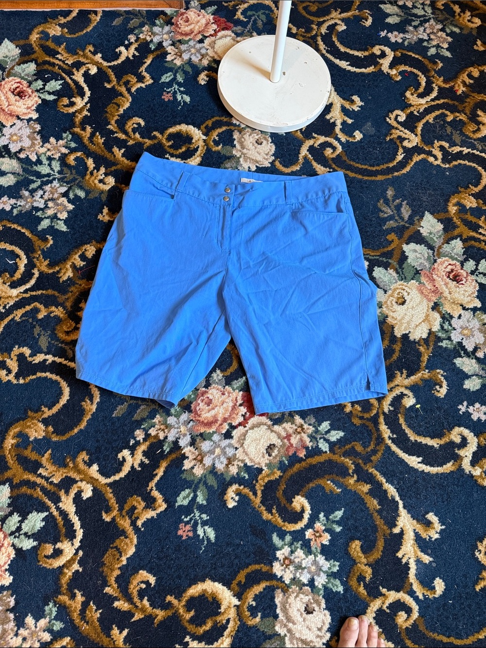 adidas women’s Bright Blue golf shorts- worn a few times. Good shape
